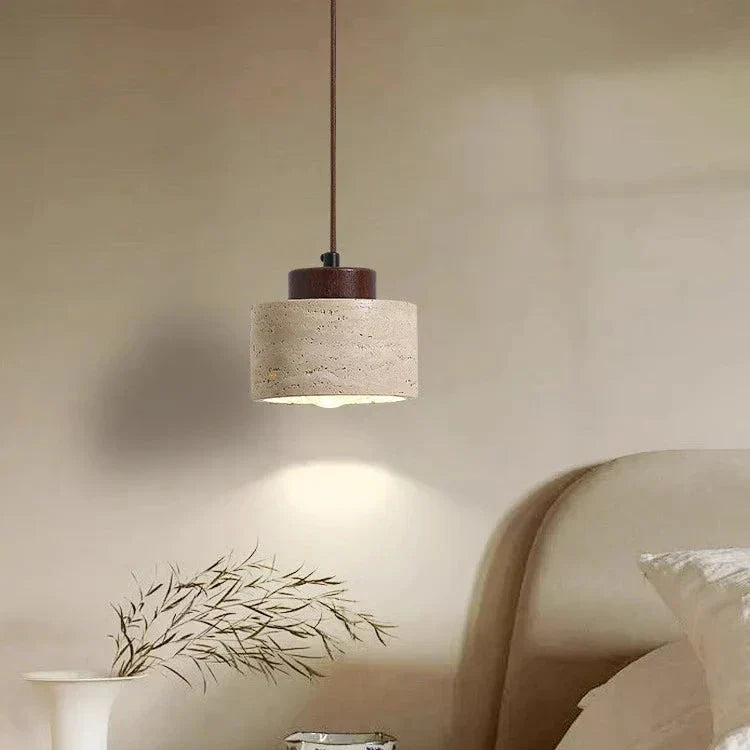 LED Pendant Lamp Travertine – Scandinavian & Retro Design