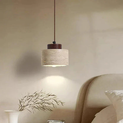 LED Pendant Lamp Travertine – Scandinavian & Retro Design