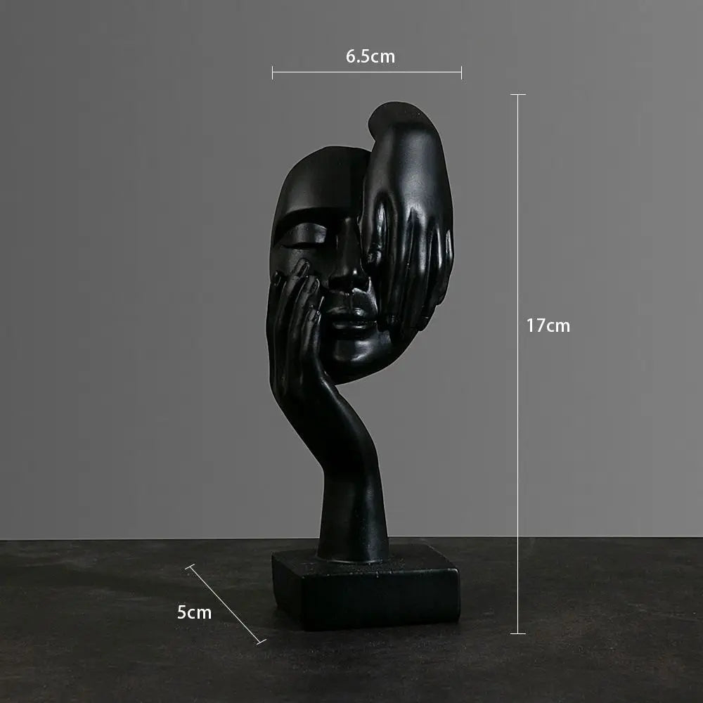 Sculture di volti astratti - Uniche e moderne