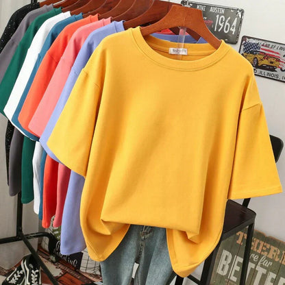 Livia-Rae - Oversized T-shirt made from a soft fabric blend