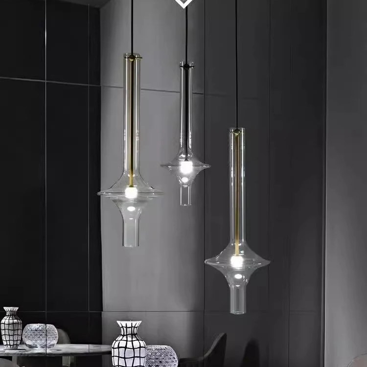 Penta Nordic LED Glass Pendant Lamp – Modern and Elegant