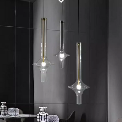 Penta Nordic LED Glass Pendant Lamp – Modern and Elegant