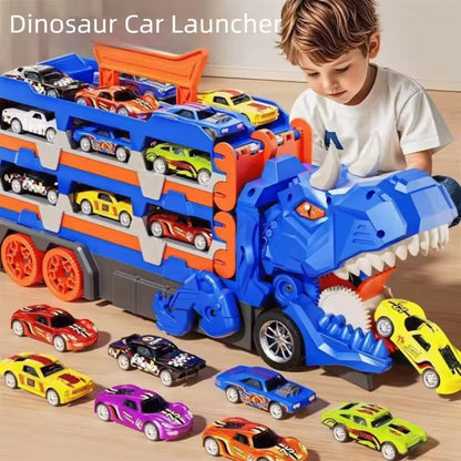 Set da gioco DinoRacer - Avventura di corse con dinosauri trasformabili