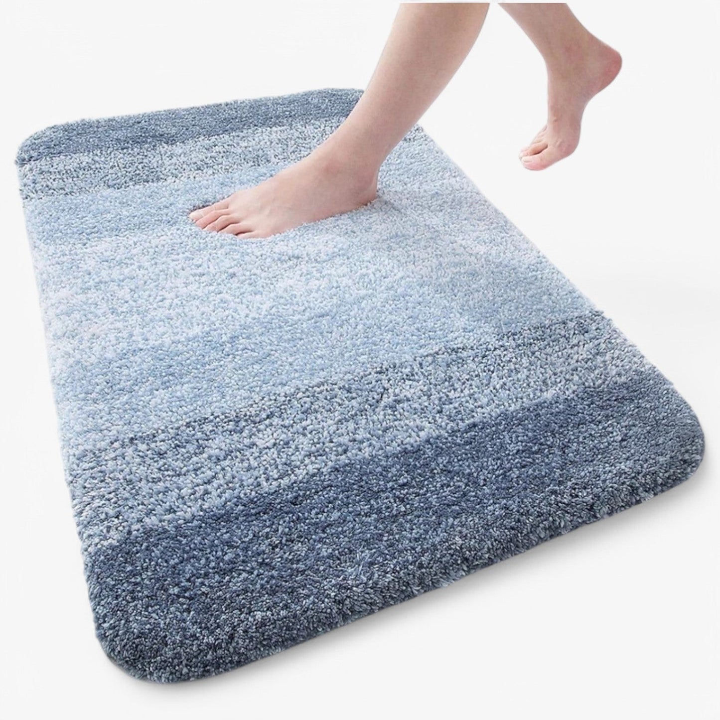 Alfombrilla de baño superabsorbente y antideslizante para secar los pies en un abrir y cerrar de ojos