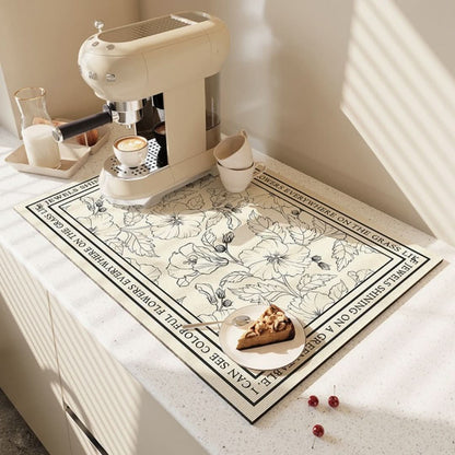 Kitchen Draining Mat - Hygiene and Convenience Combined