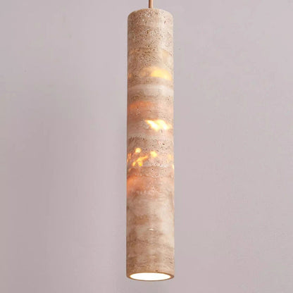Luxe Cream Marble Pendant Lamp – Elegant and Modern Design