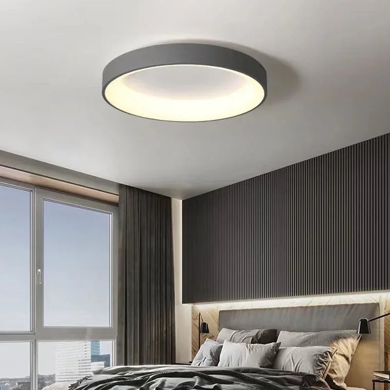 Modern LED Ceiling Light Nordic - Slim & Dimmable