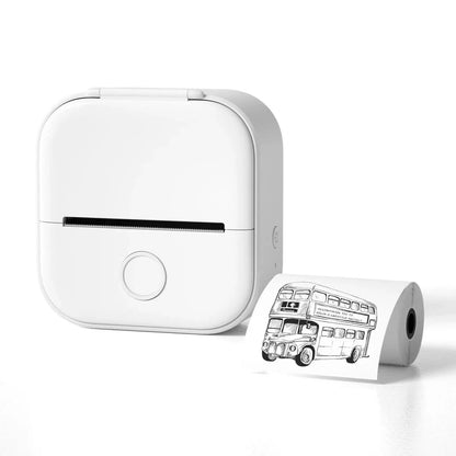 Portable Mini Thermal Label Printer Home Photo Printer Student Exam Question Printer Bluetooth Mini Label Printer Price Tag