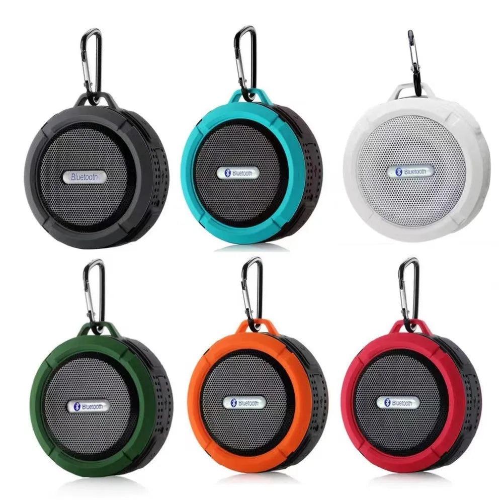 Portable Bluetooth Speaker with Suction Cup for Shower, Travel and Outdoor