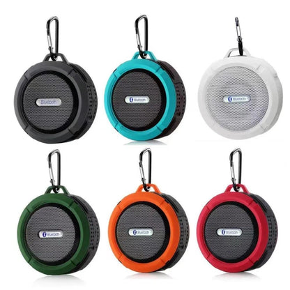 Portable Bluetooth Speaker with Suction Cup for Shower, Travel and Outdoor