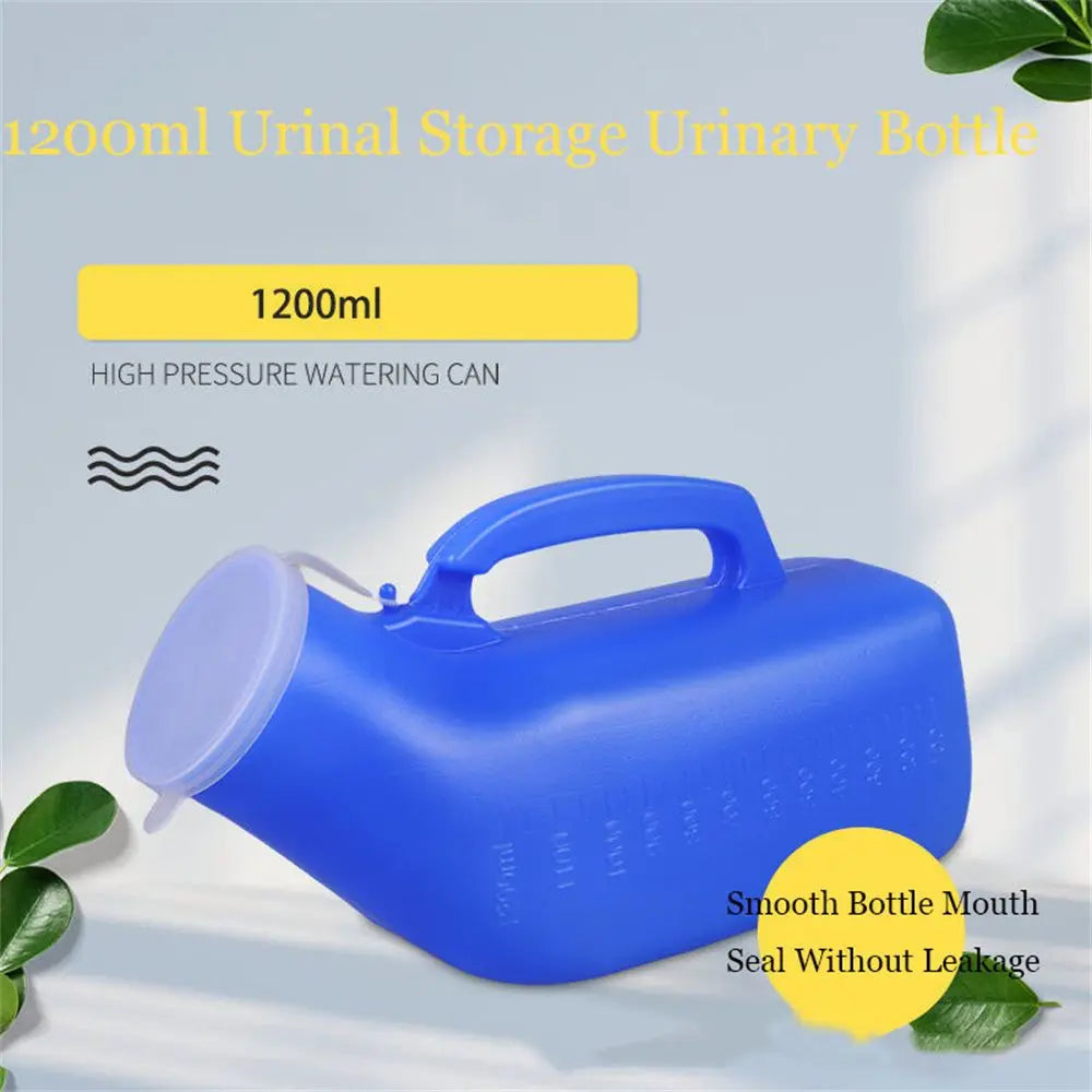 Orinal portátil de 1200ml – Práctico y cómodo para viajar, acampar y realizar actividades al aire libre