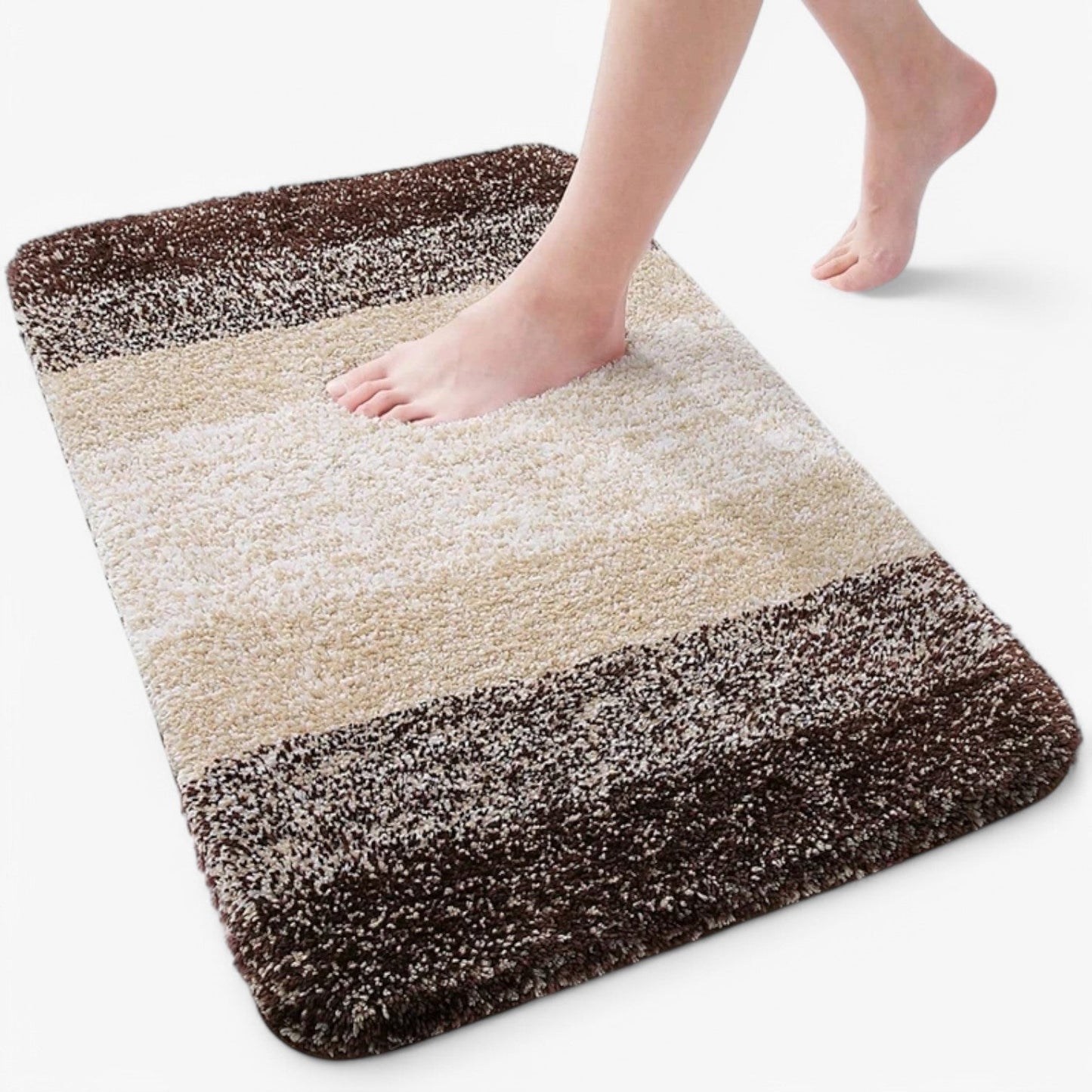 Alfombrilla de baño superabsorbente y antideslizante para secar los pies en un abrir y cerrar de ojos