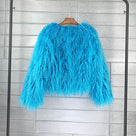 Abrigo de piel glamuroso de invierno - Lira