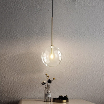 Scandinavian Glass Pendant Lamp - Minimalistic and Modern