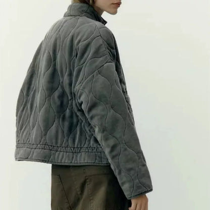 Zinnia – Padded Everyday Jacket | Pocket Detail