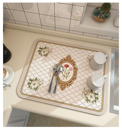 Kitchen Draining Mat - Hygiene and Convenience Combined