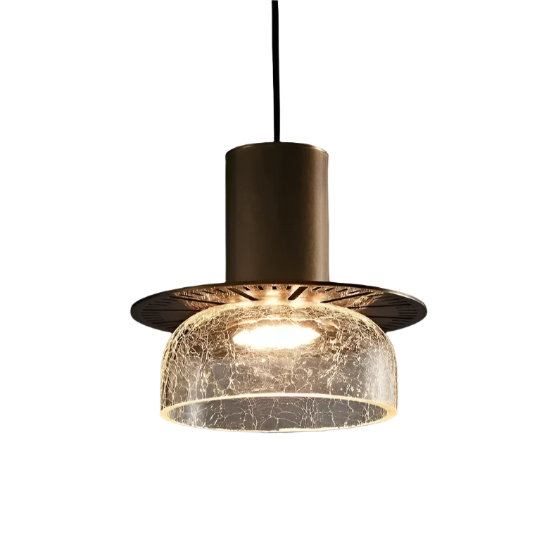 Retro LED Pendant Light Broken Glass - Luxurious & Stylish