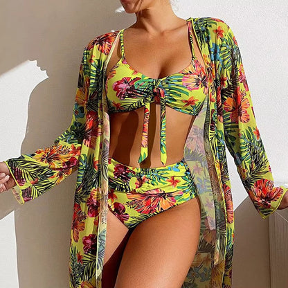 Bikini Set with Adjustable Straps and Comfortable Fit
