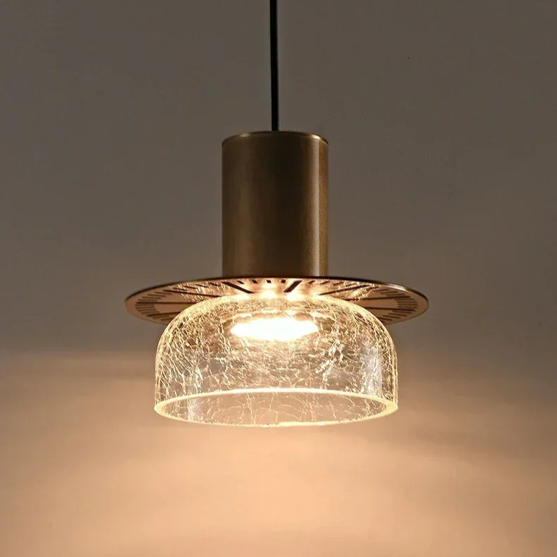 Retro LED Pendant Light Broken Glass - Luxurious & Stylish
