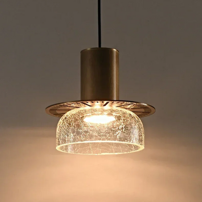 Retro LED Pendant Light Broken Glass - Luxurious & Stylish