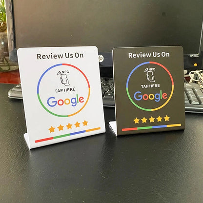 Scheda NFC per recensioni Google - Raccogli facilmente i feedback dei clienti
