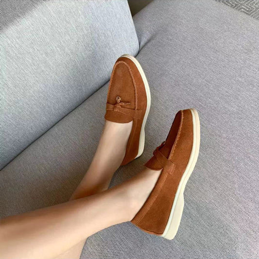 Mocasines de mujer con diseño de cerradura