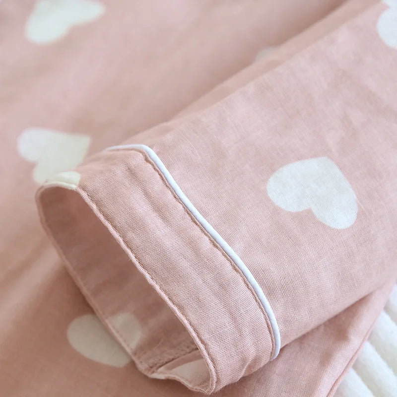 Ladies' Pyjama Set Long Sleeves Trousers Hearts