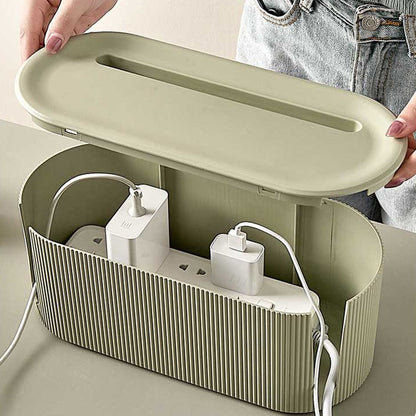 Cable organiser for wires, adapters, and power strips