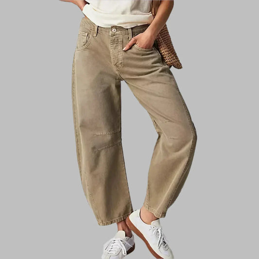 Jeans de pierna ancha para mujer