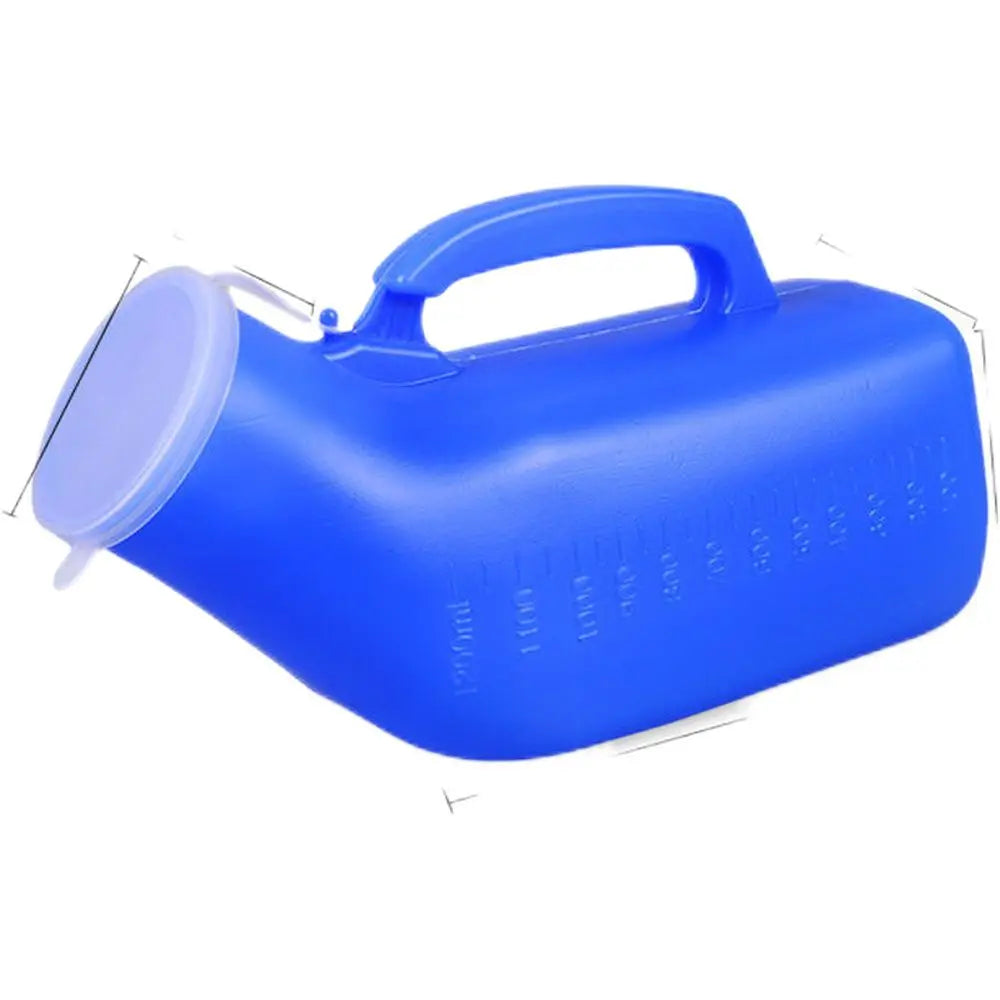 Orinal portátil de 1200ml – Práctico y cómodo para viajar, acampar y realizar actividades al aire libre