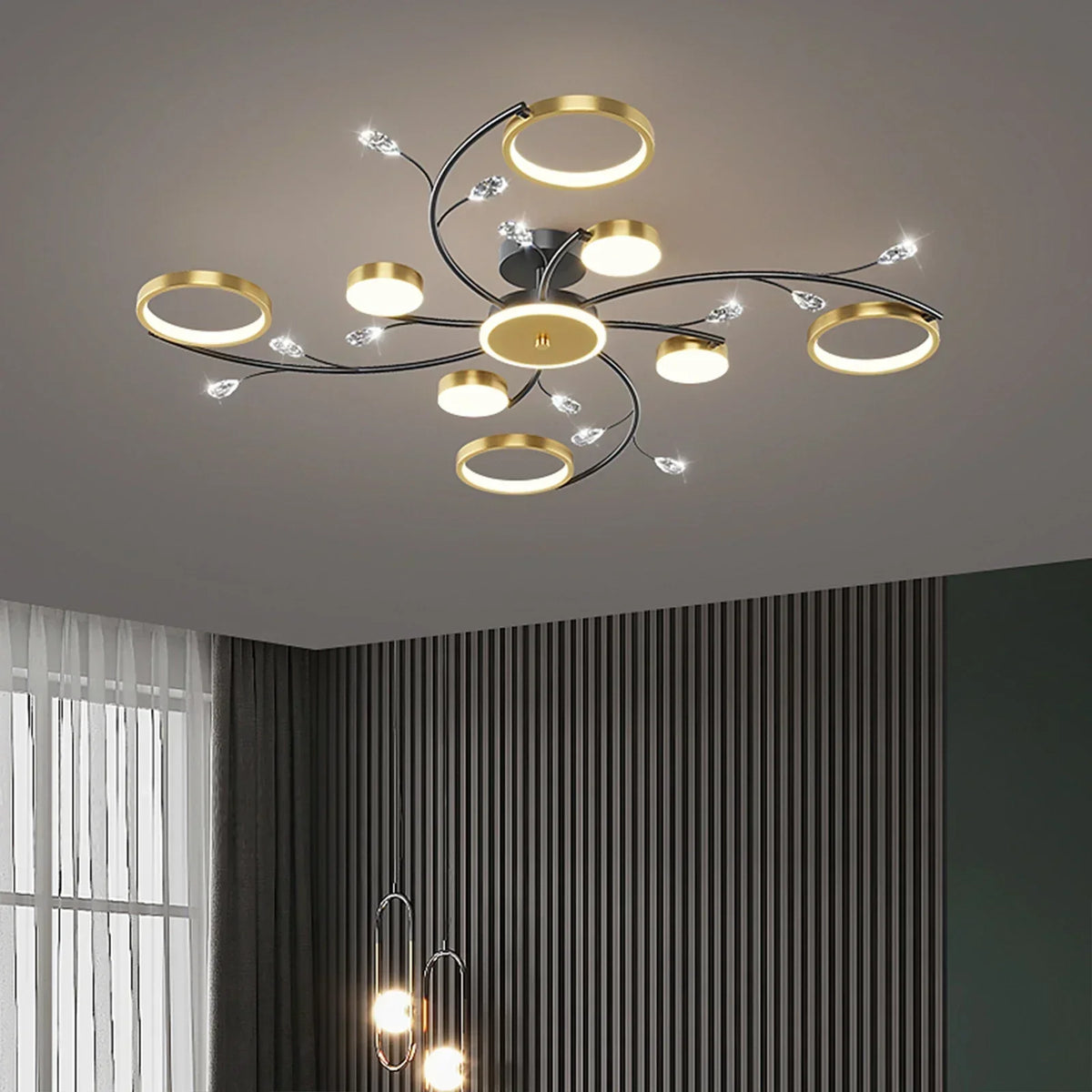 Dimmable LED Clock Lamp for Ambient Lighting