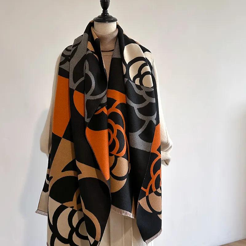 Printed Reversible Scarf