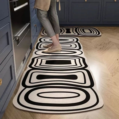 Oil-Resistant Kitchen Floor Mat