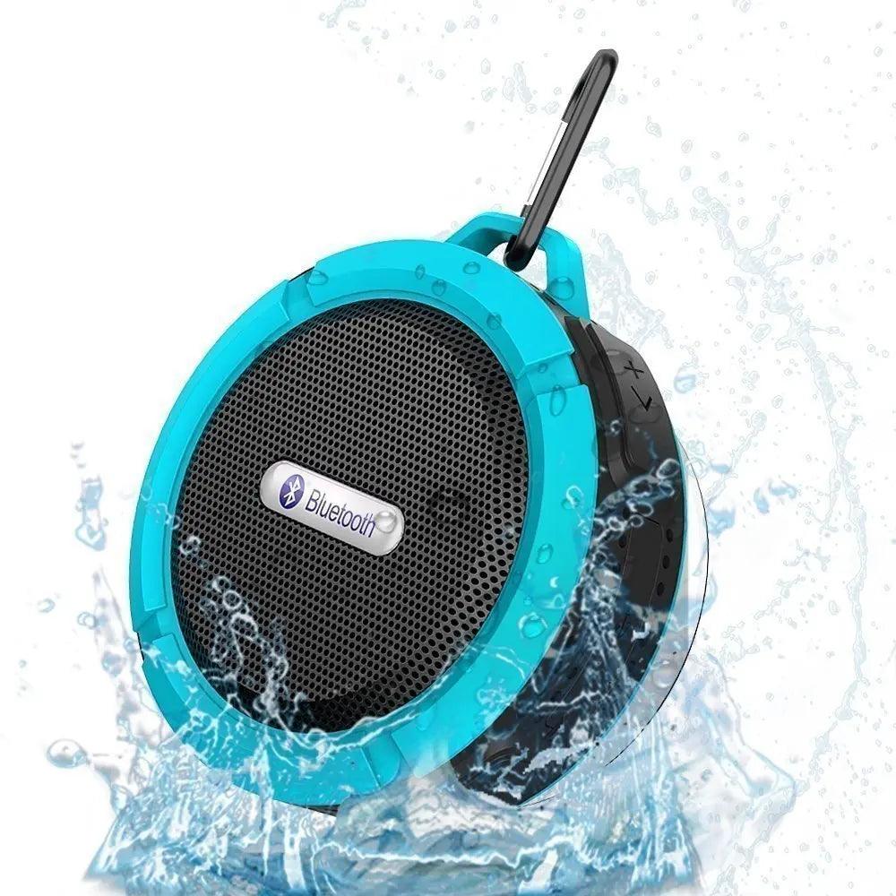 Portable Bluetooth Speaker with Suction Cup for Shower, Travel and Outdoor
