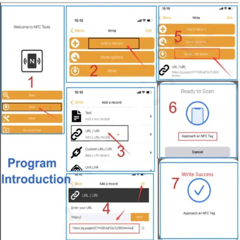 Scheda NFC per recensioni Google - Raccogli facilmente i feedback dei clienti