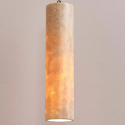Luxe Cream Marble Pendant Lamp – Elegant and Modern Design