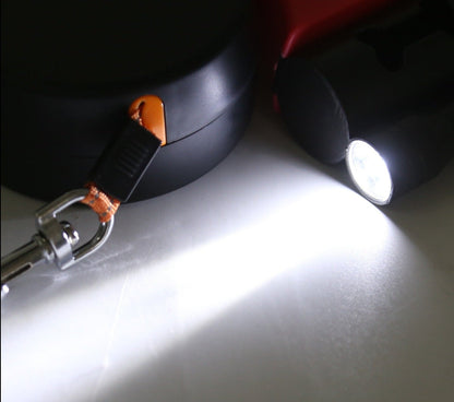 PetWorld - Double Innovative Retractable Dog Lead with Light