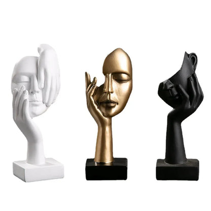 Sculture di volti astratti - Uniche e moderne