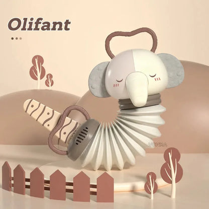 2-in-1 Baby Accordion and Rattle