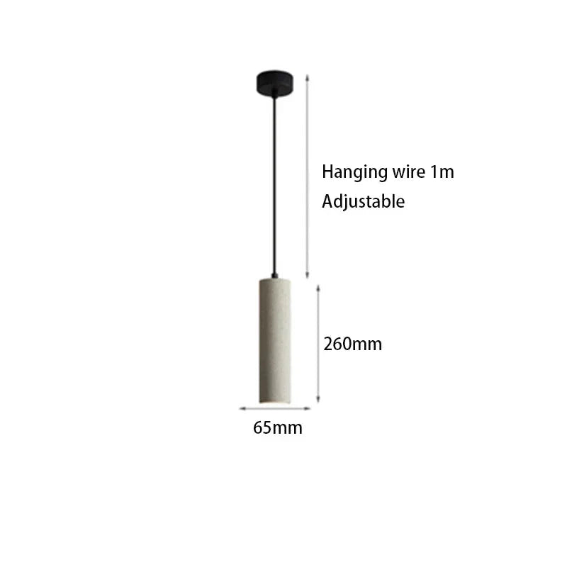 Modern beton függőlámpa LED-del