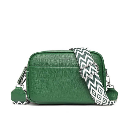 Bolso de cuero elegante: bolso de hombro para mujer
