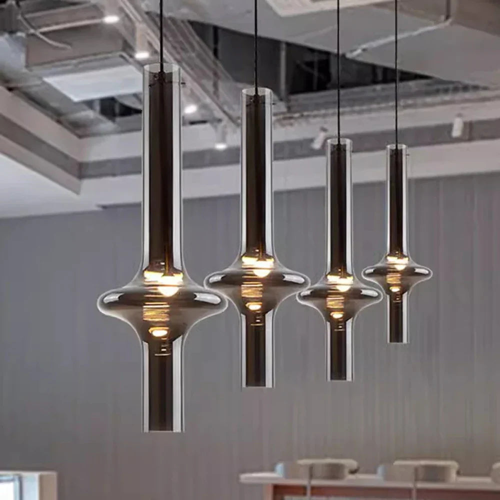 Penta Nordic LED Glass Pendant Lamp – Modern and Elegant