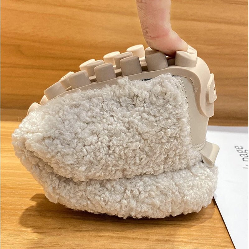 Soft Plush Anti-Slip Slippers for Women - Amelie