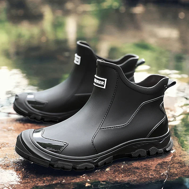 Waterproof Outdoor Ankle Boots for Men – Tough & Practical