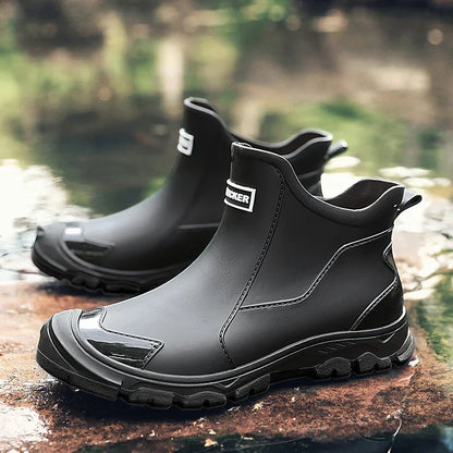 Waterproof Outdoor Ankle Boots for Men – Tough & Practical