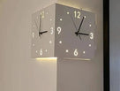 CornerTime Reloj de esquina elegante