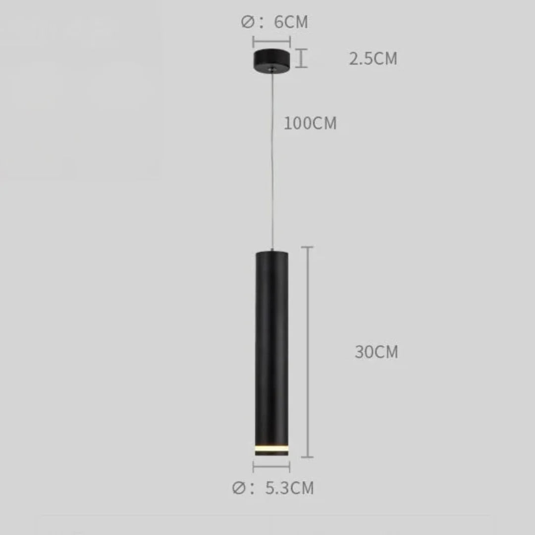 Lustră suspendată elegantă cu LED - design modern și eficiență energetică