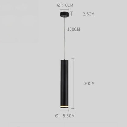 Elegante lampada a sospensione a LED - design moderno ed efficiente dal punto di vista energetico