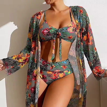 Bikini Set with Adjustable Straps and Comfortable Fit