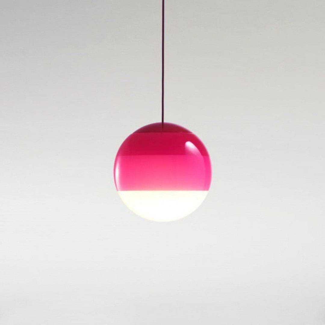 Lámpara colgante moderna con color degradado: eficiente y elegante